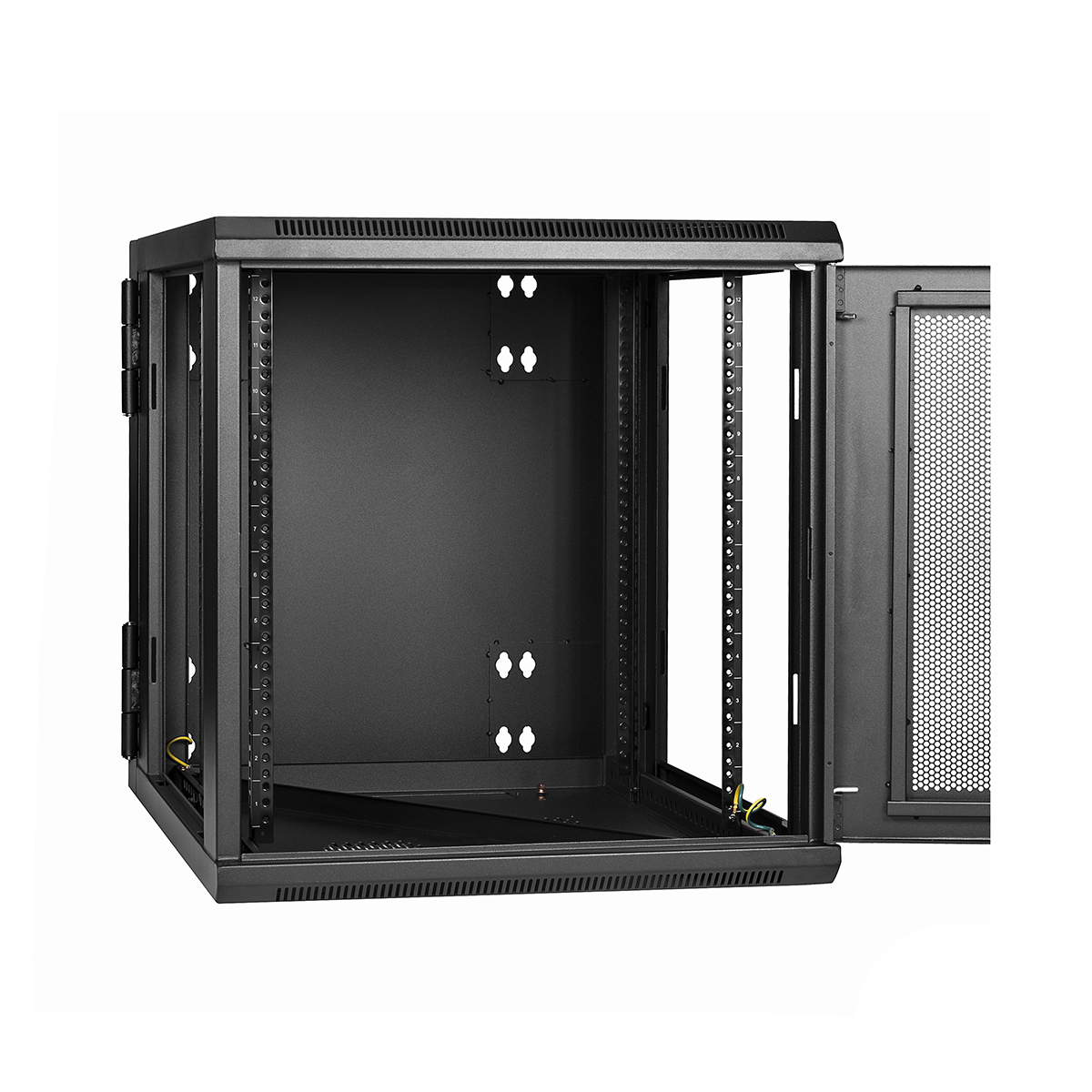 rk1232walhm StarTech.com Black 12 U Steel Server Rack , with Swing Frame, 1 mm Height 48 mm