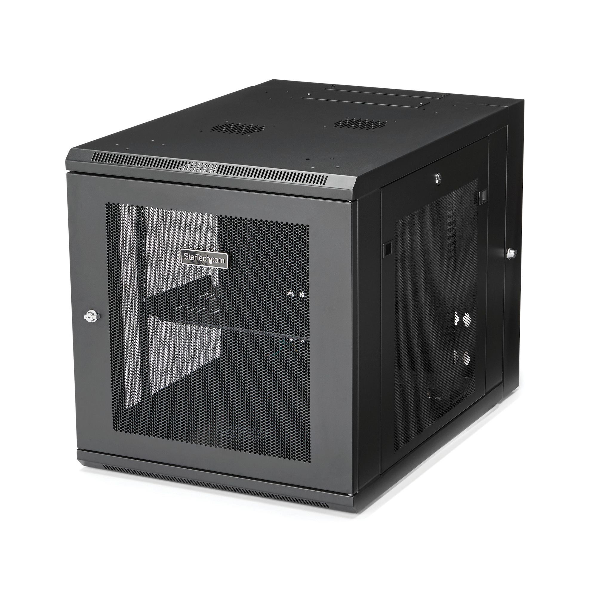 rk1232walhm StarTech.com Black 12 U Steel Server Rack , with Swing Frame, 1 mm Height 48 mm