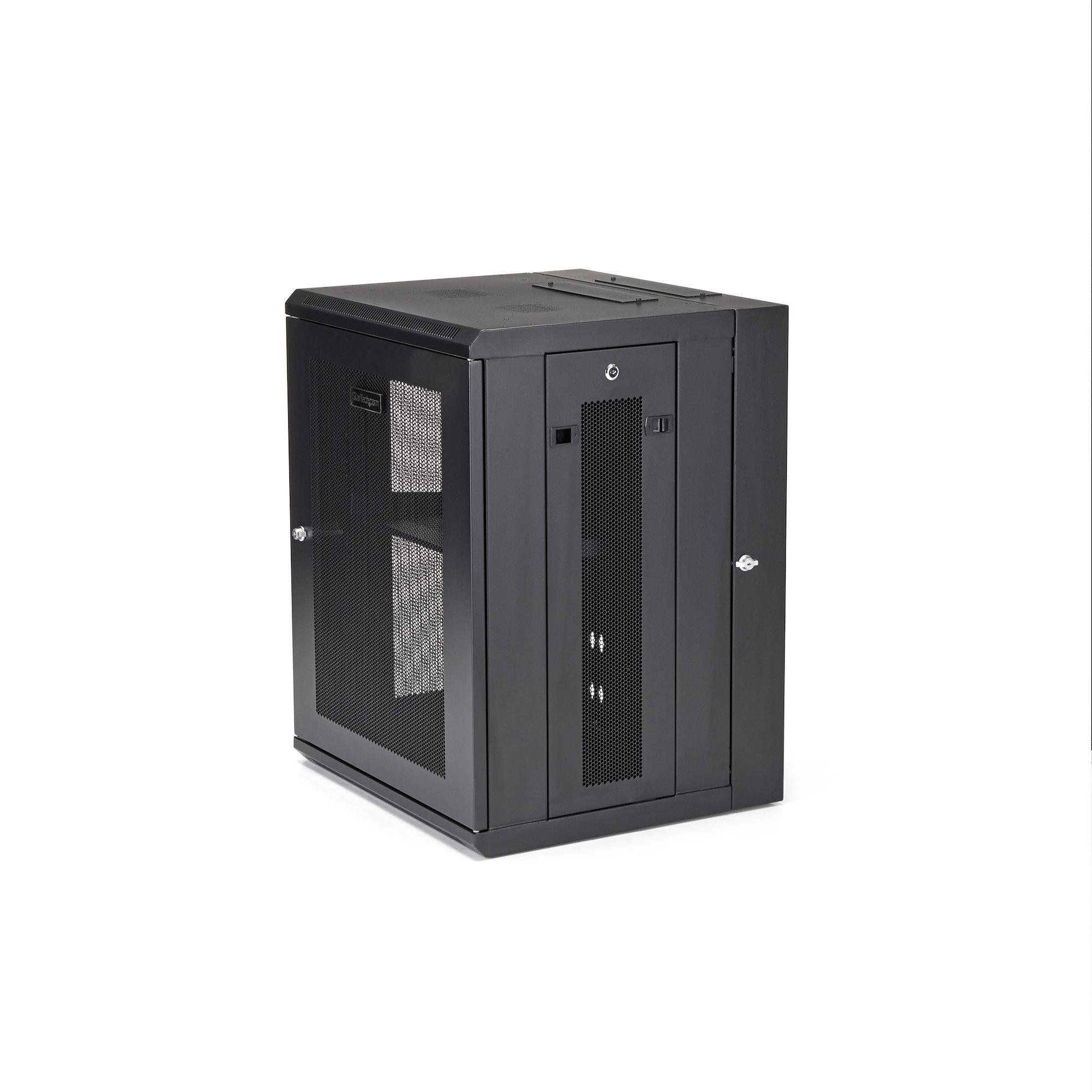 rk1520walhm StarTech.com Black 15 U Steel Server Rack , with Swing Frame, 1 mm Height 48 mm