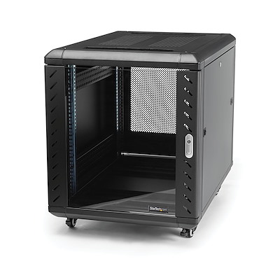 StarTech.com 15 U-Rack Server Cabinet 39.4 in, 604 mm 1200 mm