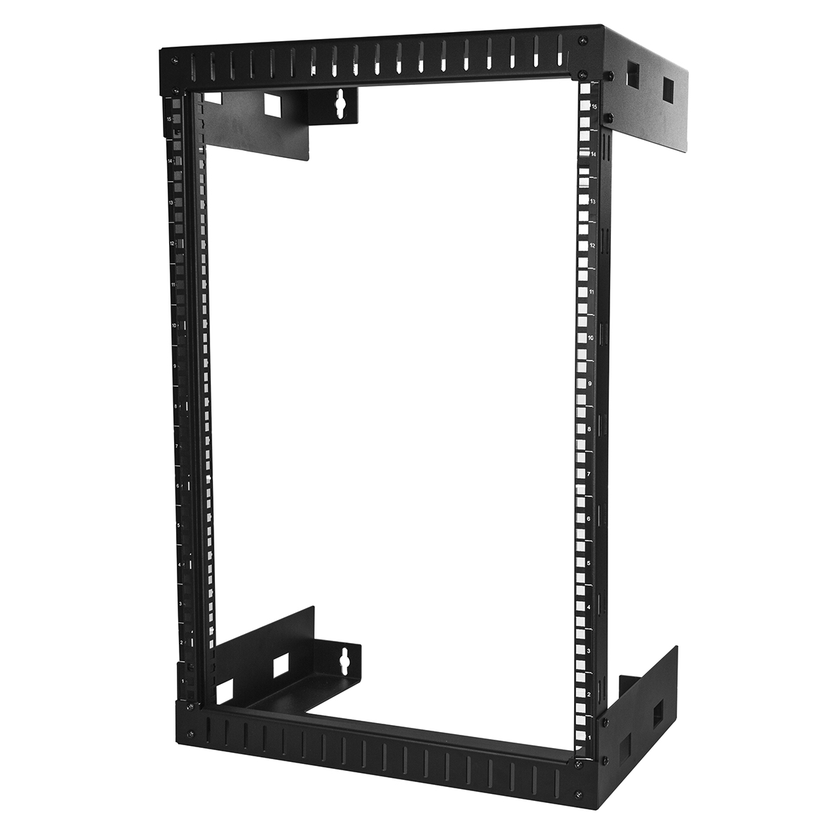 StarTech.com Black 15 U Steel Server Rack , with 2 Post Frame, 30.5 mm, 775 mm Height 775 mm