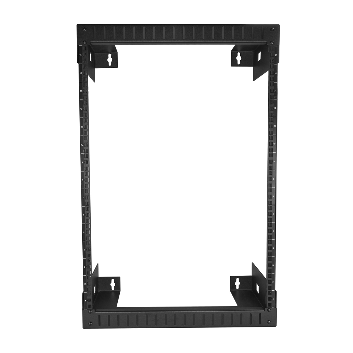 rk15wallo StarTech.com Black 15 U Steel Server Rack , with 2 Post Frame, 30.5 mm, 775 mm Height 775 mm