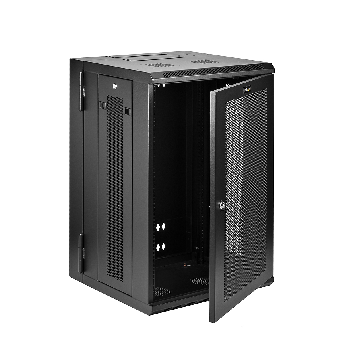 rk1820walhm StarTech.com Black 18 U Aluminium Server Rack , with Swing Frame, 1 mm Height 48 mm