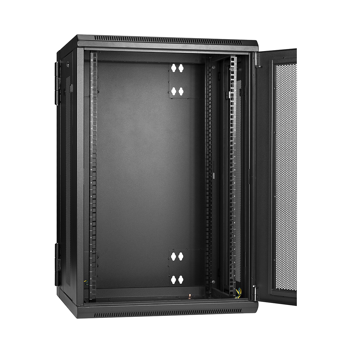 rk1820walhm StarTech.com Black 18 U Aluminium Server Rack , with Swing Frame, 1 mm Height 48 mm