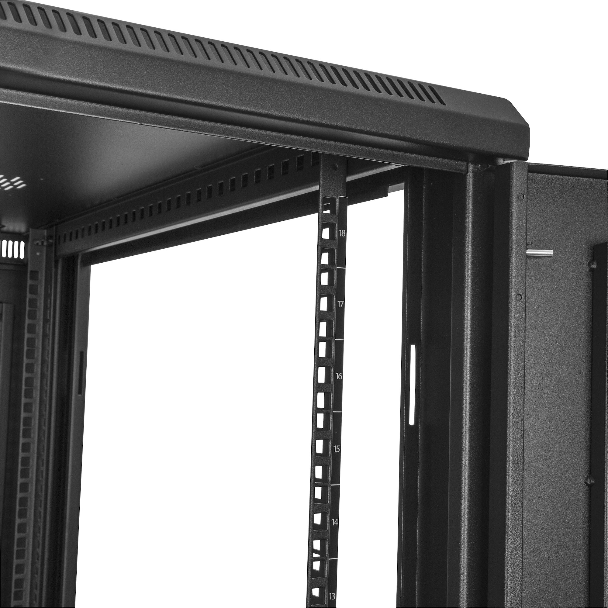 rk1833bkm StarTech.com RK1833BKM Series 18 U-Rack Server Cabinet 855 mm, 600 mm 905 mm
