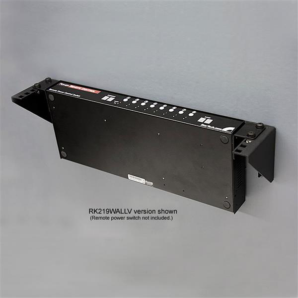 rk419wallv StarTech.com Black 4 U Steel Server Rack , with 2 Post Frame, 5.9 in, 193 mm Height 19.8 in