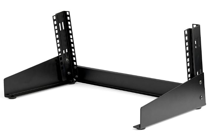 StarTech.com RK Series Black 4 U Steel Server Rack , with 2 Post Frame, 34.3 mm, 235 mm Height 50 mm