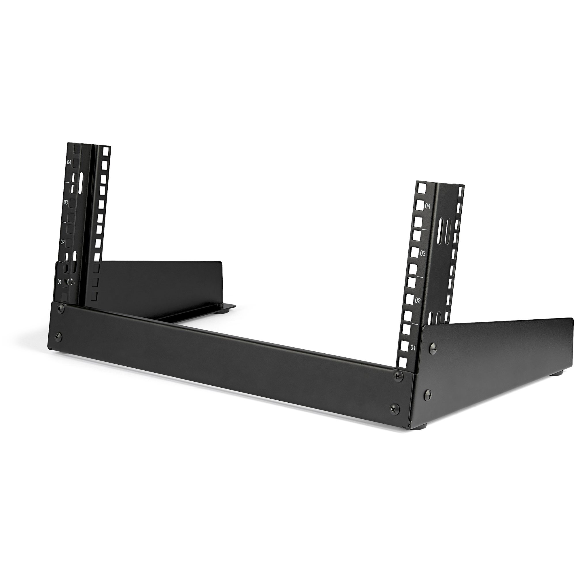 rk4od StarTech.com RK Series Black 4 U Steel Server Rack , with 2 Post Frame, 34.3 mm, 235 mm Height 50 mm
