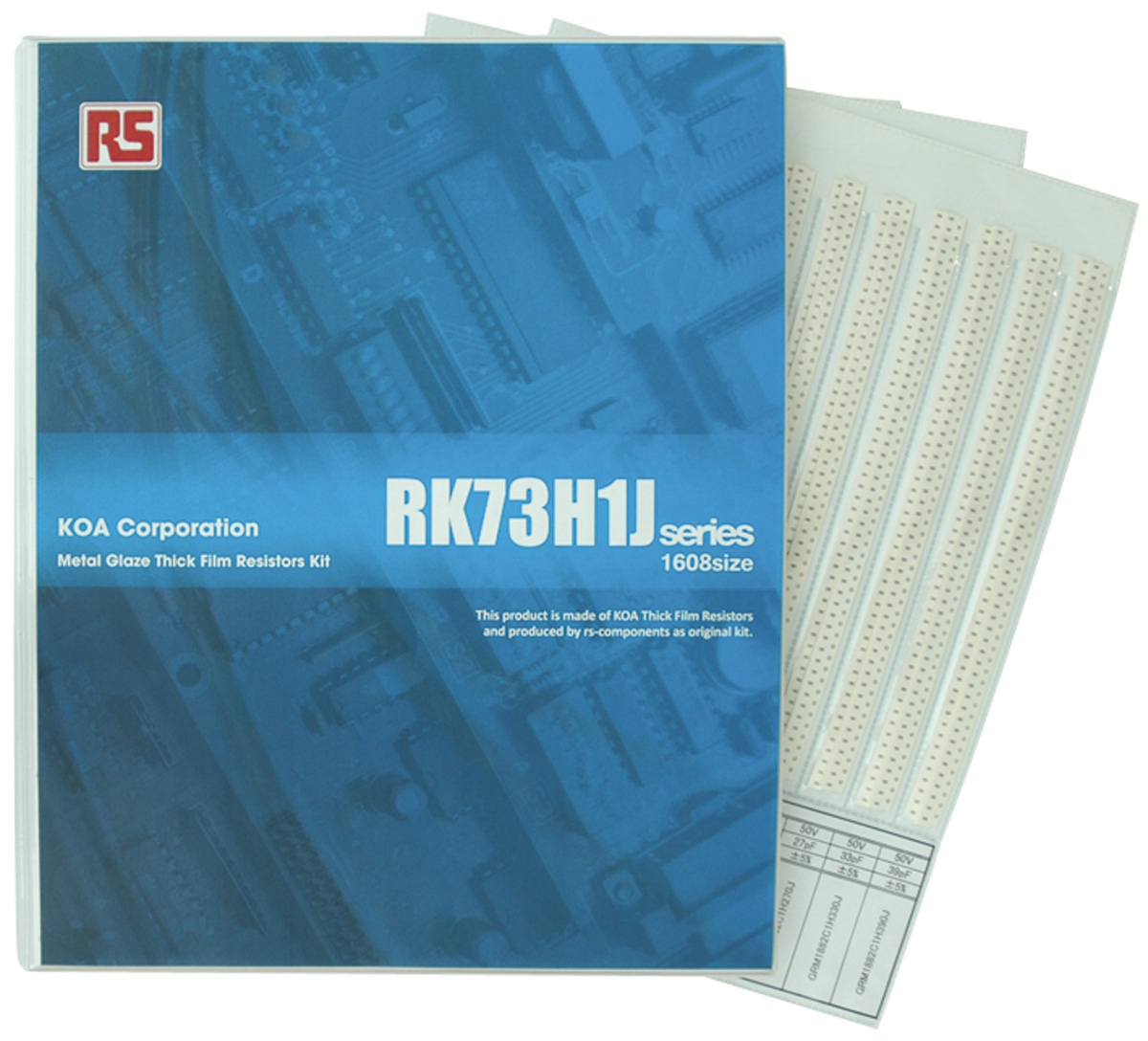 KOA, RK73H1J Thick Film, Surface Mount 170 Resistor Kit 17000, 1 Ω → 10 MΩ