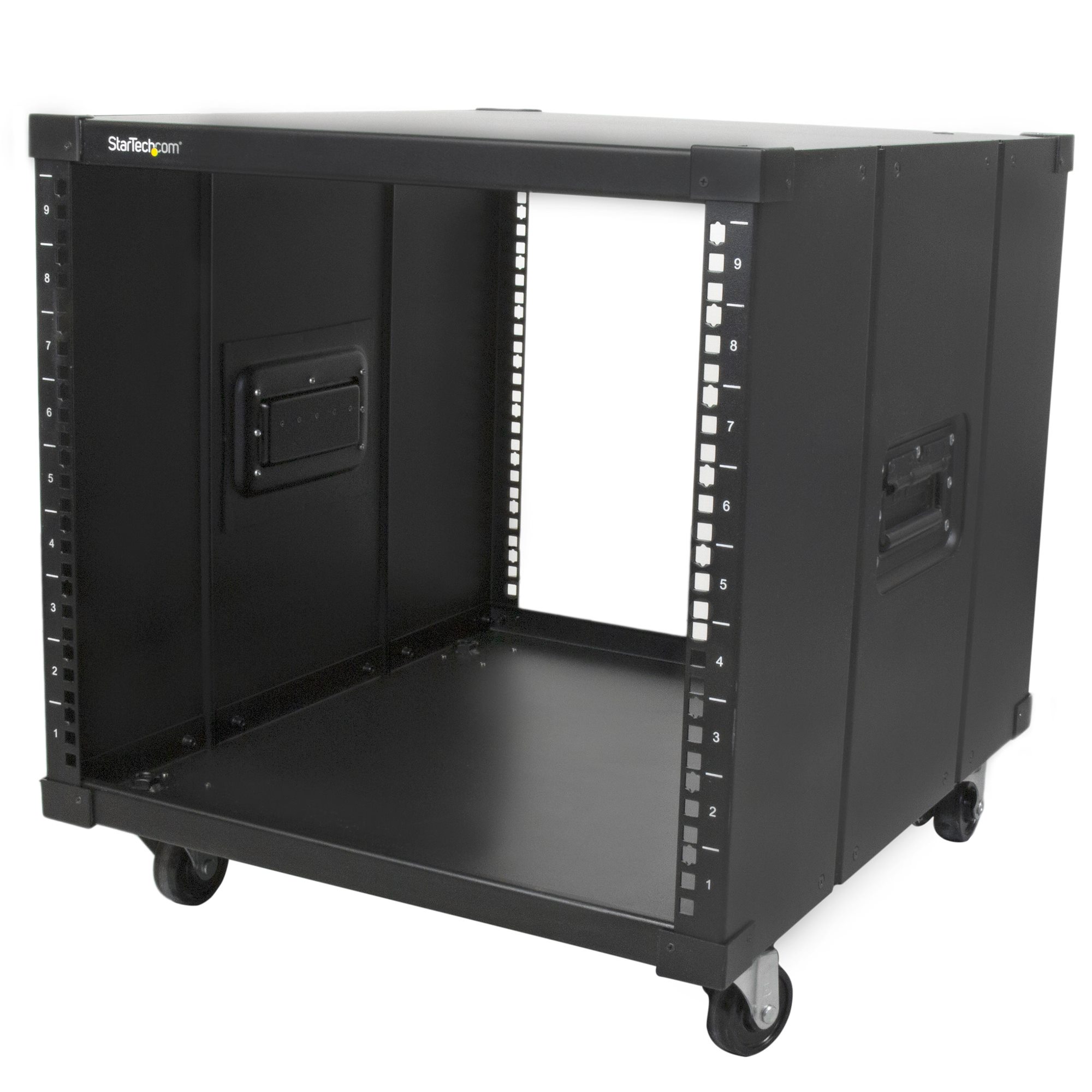 StarTech.com Black 9 U Steel Server Rack , with 4 Post Frame, 59.5 mm, 477 mm Height 477 mm
