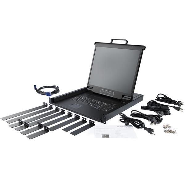 rkcons1901 StarTech.com 1 Port 1 Displays USB VGA Console 1280 x 1024 pixel Maximum Resolution