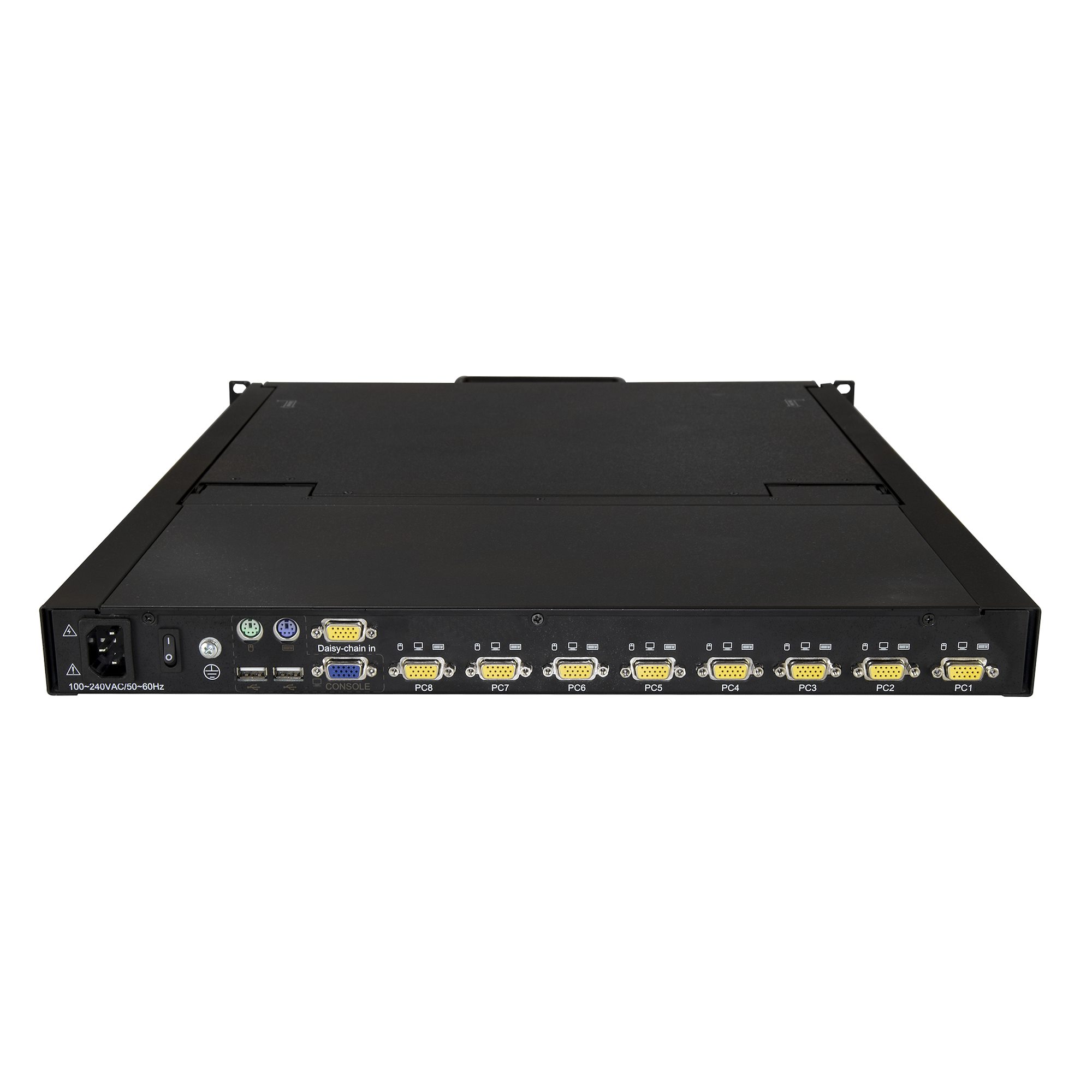 rkcons1908k StarTech.com 8 Port 1 Displays VGA Console 1280 x 1024 pixel Maximum Resolution