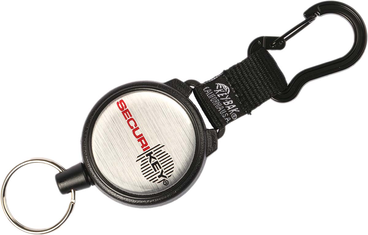 Securikey Retractable Key Chain Key Reel Gold