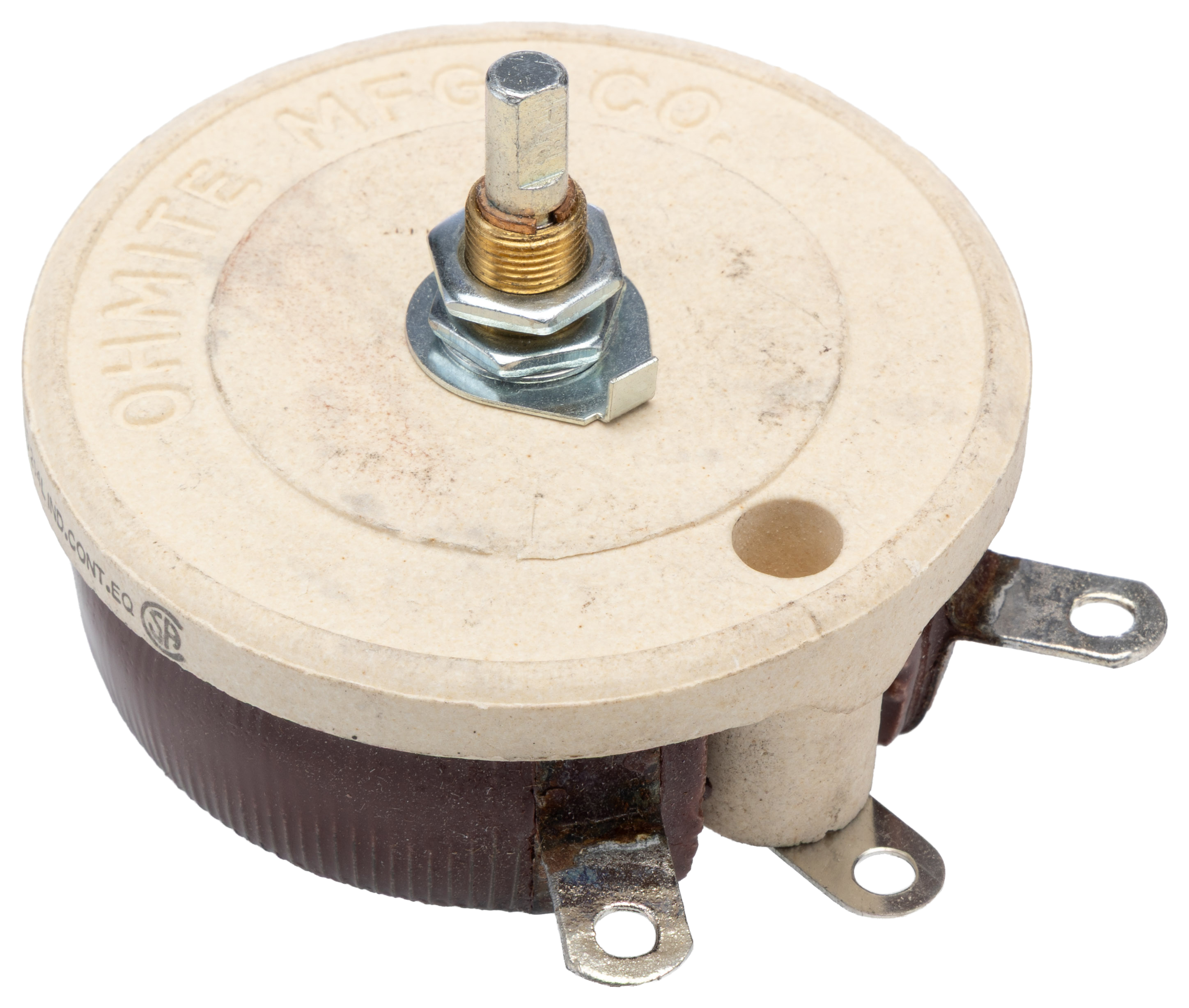 Arcol Ohmite 100 W 50 Ω Linear Rheostat 1.41A, RKS50RE