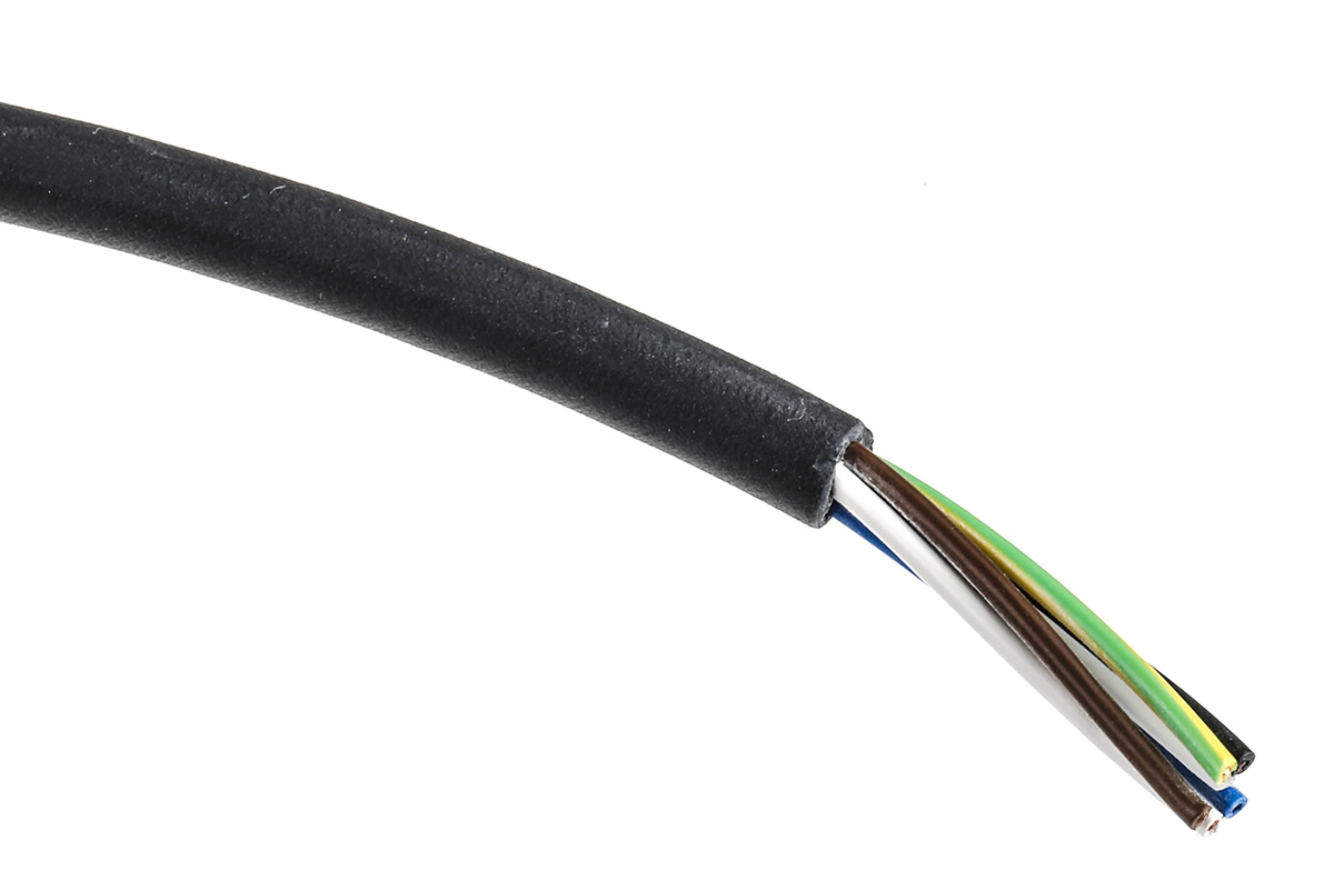 rkwt-5-875m Lumberg Automation Female 5 way Right Angle to Free End Sensor Actuator Cable, 5 m