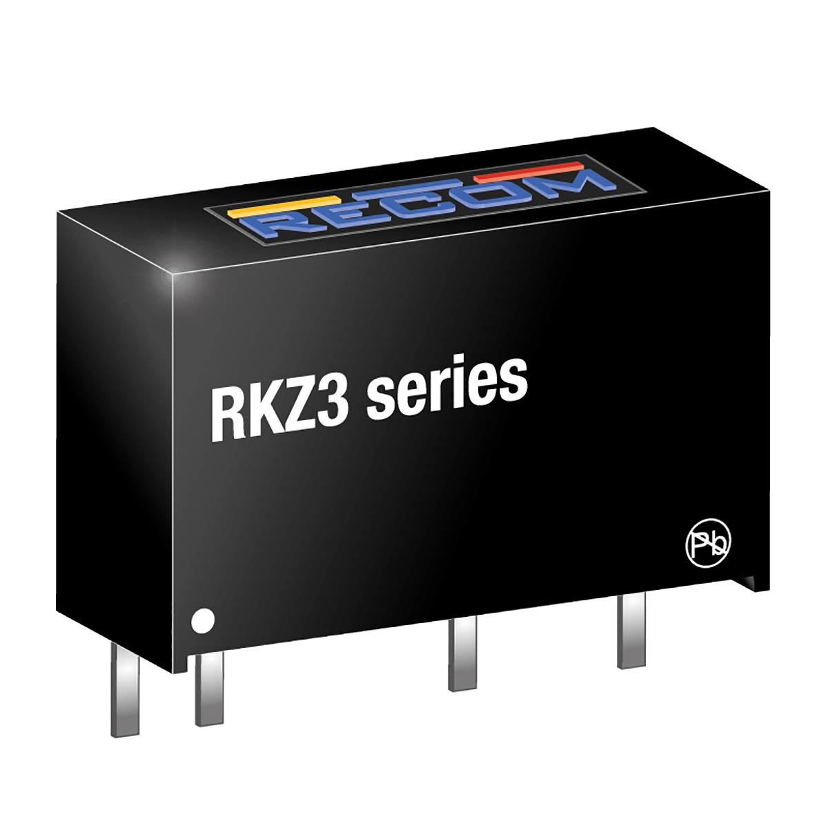 Recom RKZ3 DC/DC Converter, 5V dc/ 600 mA, 13.2V dc Input, 10.8V Input 3 W, Through Hole, 90 °C Max Temp -40 °C Min