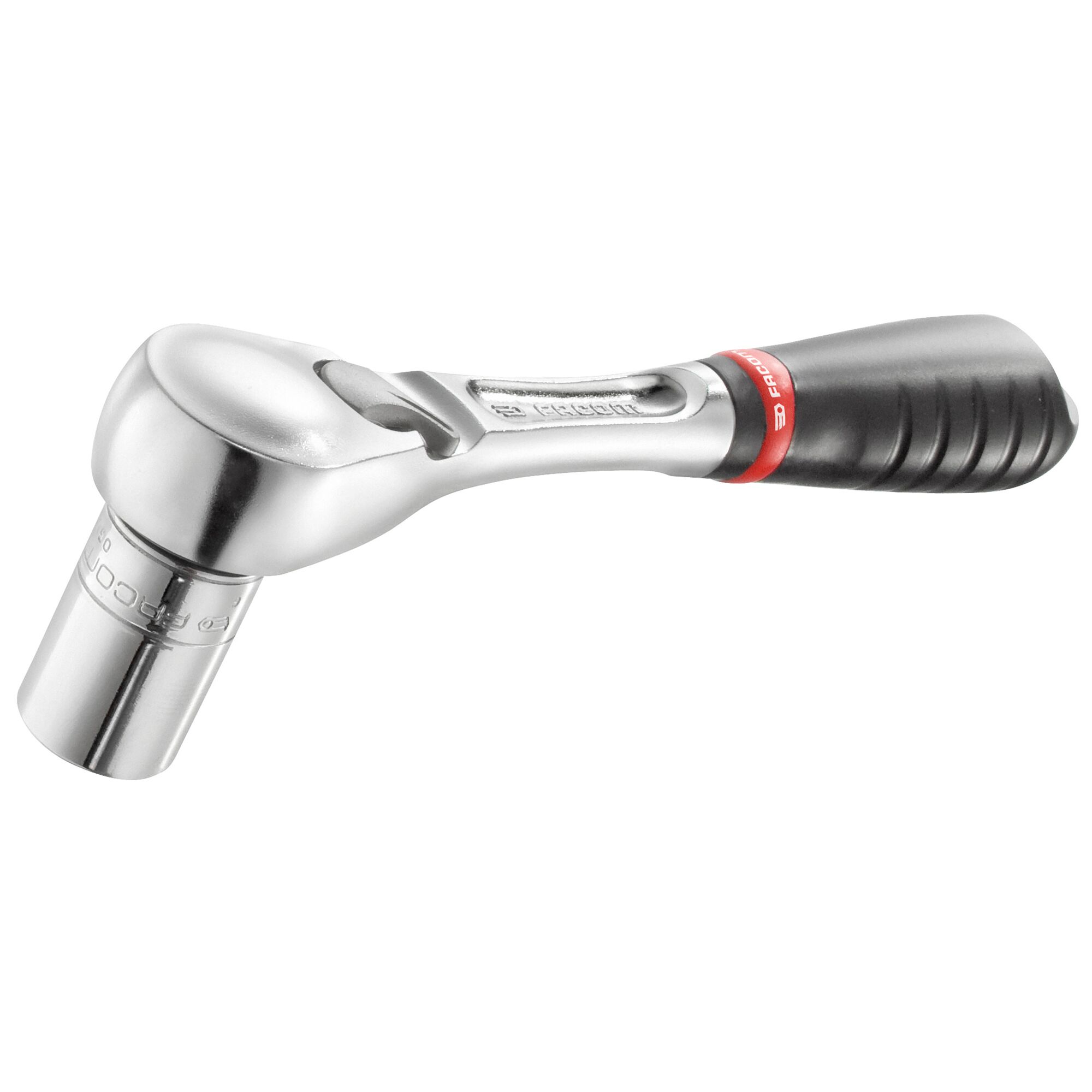 Facom RL.161 1/4 in Ratchet with Bi-Material Elastomer Handle, 121mm Overall