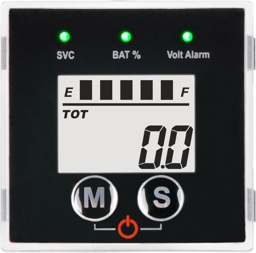 Runleader RL Series Digital Voltmeter DC, 45 mm, 45 mm