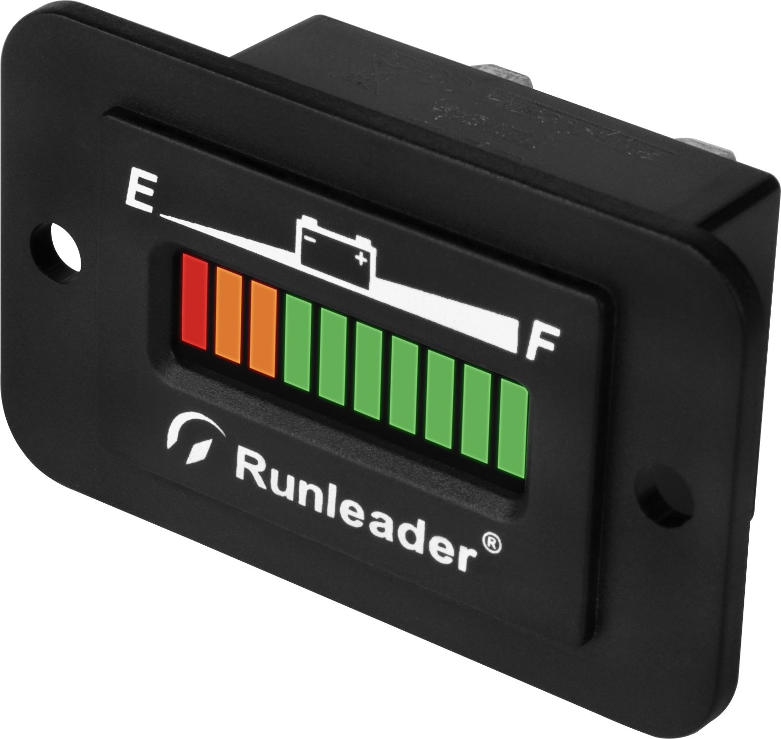 rl-bi028-12-24vdc Runleader RL Series Digital Voltmeter DC, 25 mm, 37 mm