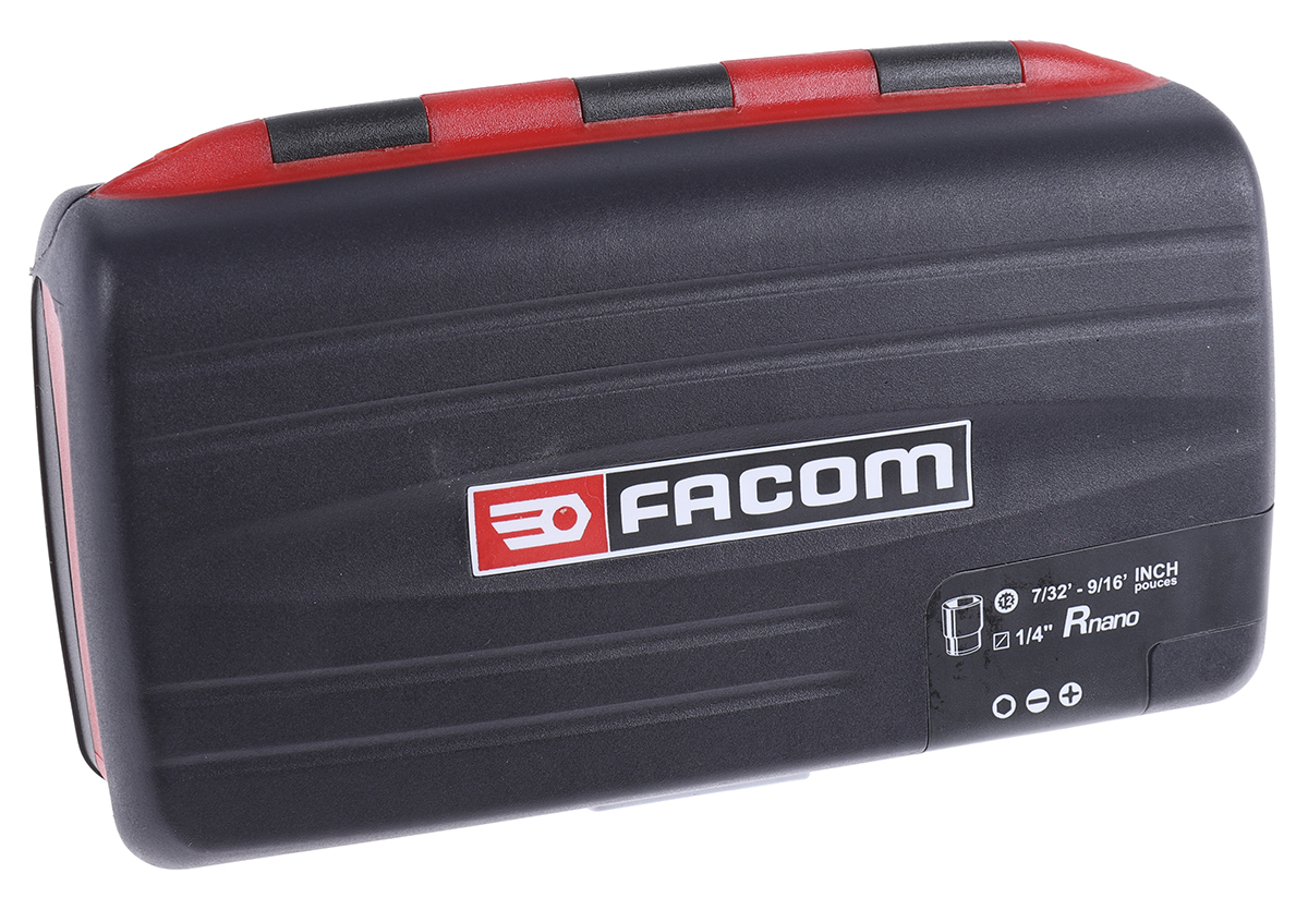 rlnano-u2 Facom 38-Piece 1/4 in 6 Point Socket Set