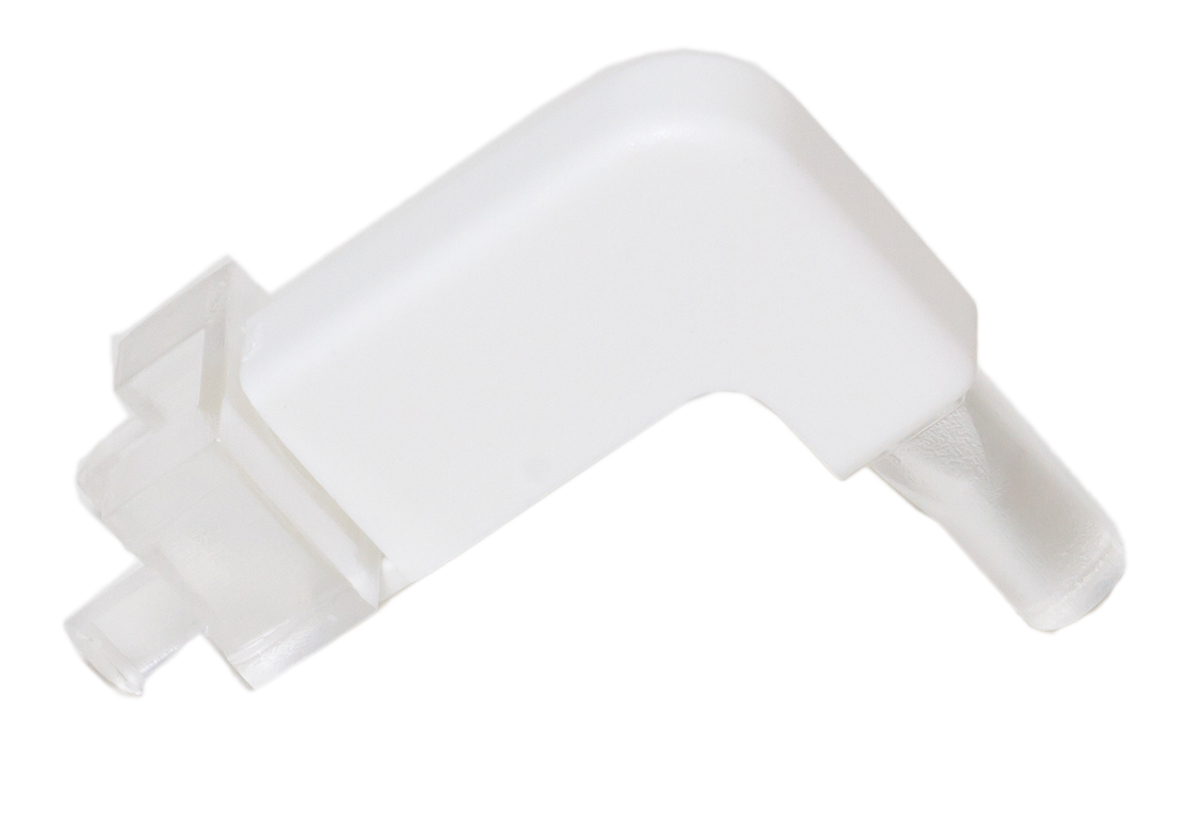 RLP1-200-800 Bivar Surface 1-Way Right Angle Rigid LED Light Pipe Clear, Clear, 2.8 mm