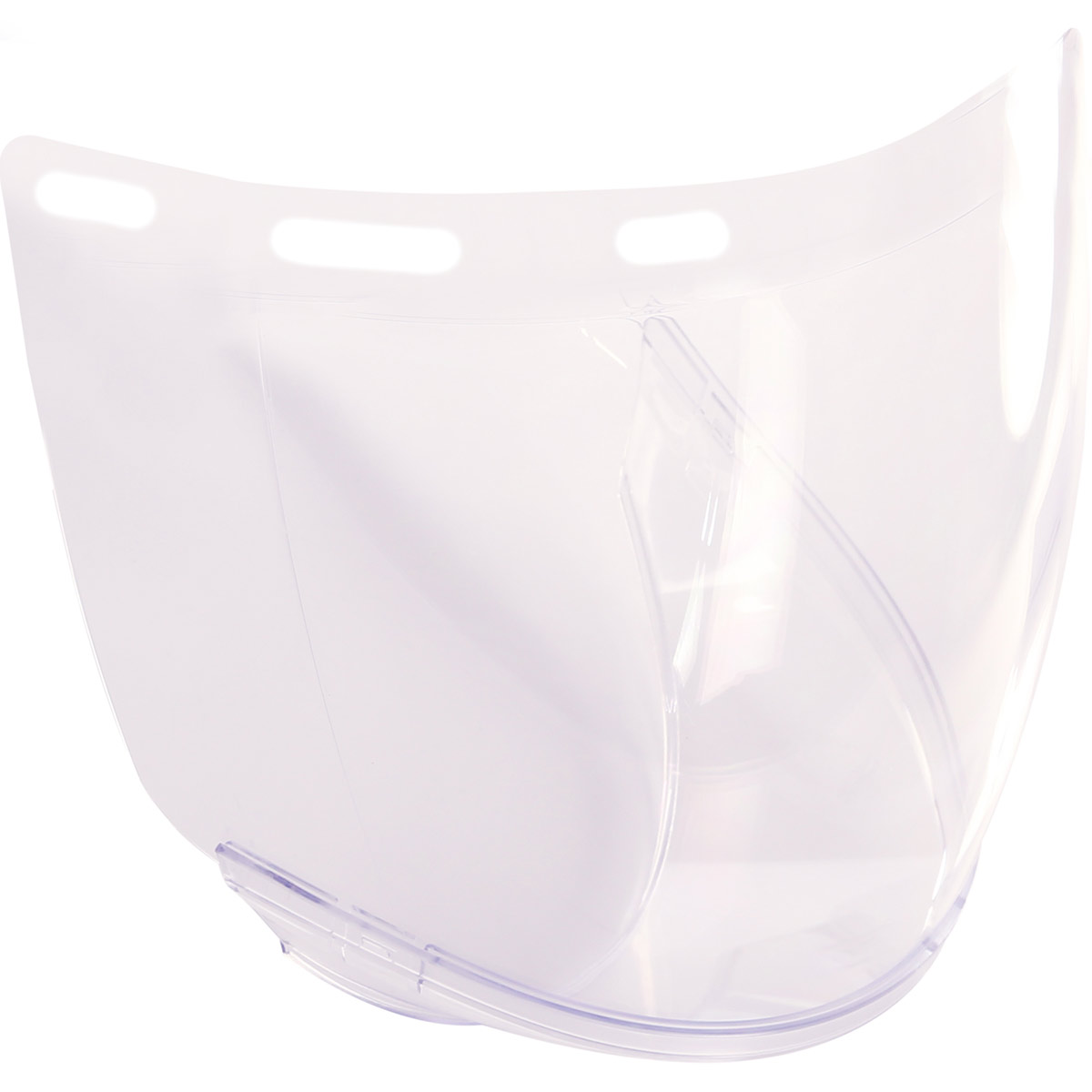 Riley Clear Polycarbonate Face Shield with Chin Guard with Visor Guard, Resistant To Impact Resistant
