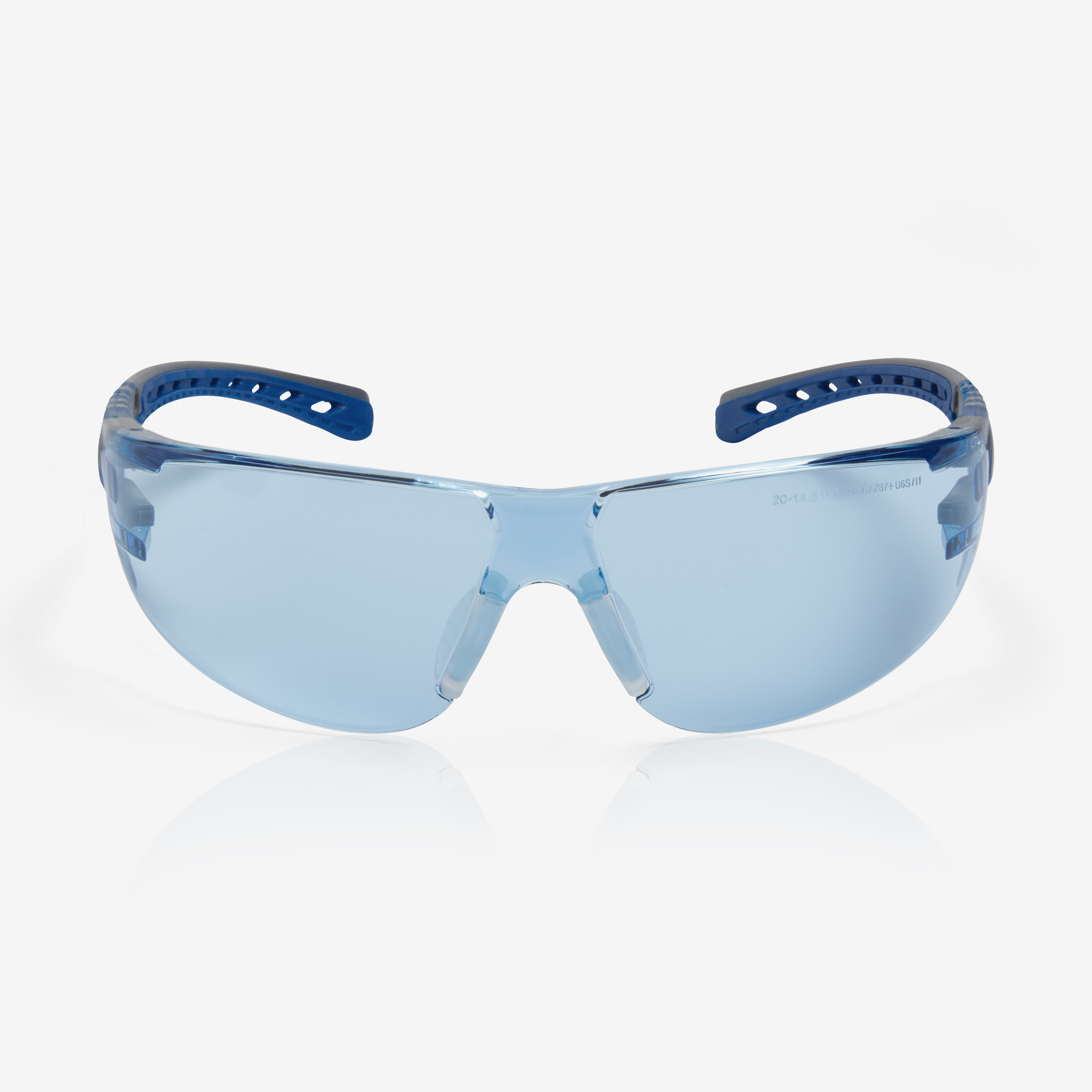 Riley STREAM EVO ECO Safety Glasses, Anti-Mist, Blue Polycarbonate Lens, Thermoplastic