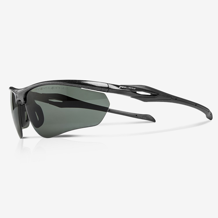 Riley CYPHER Safety Glasses, UV Protection, Anti-Mist, Polarised Polycarbonate Lens, Thermoplastic Rubber, Polycarbonate