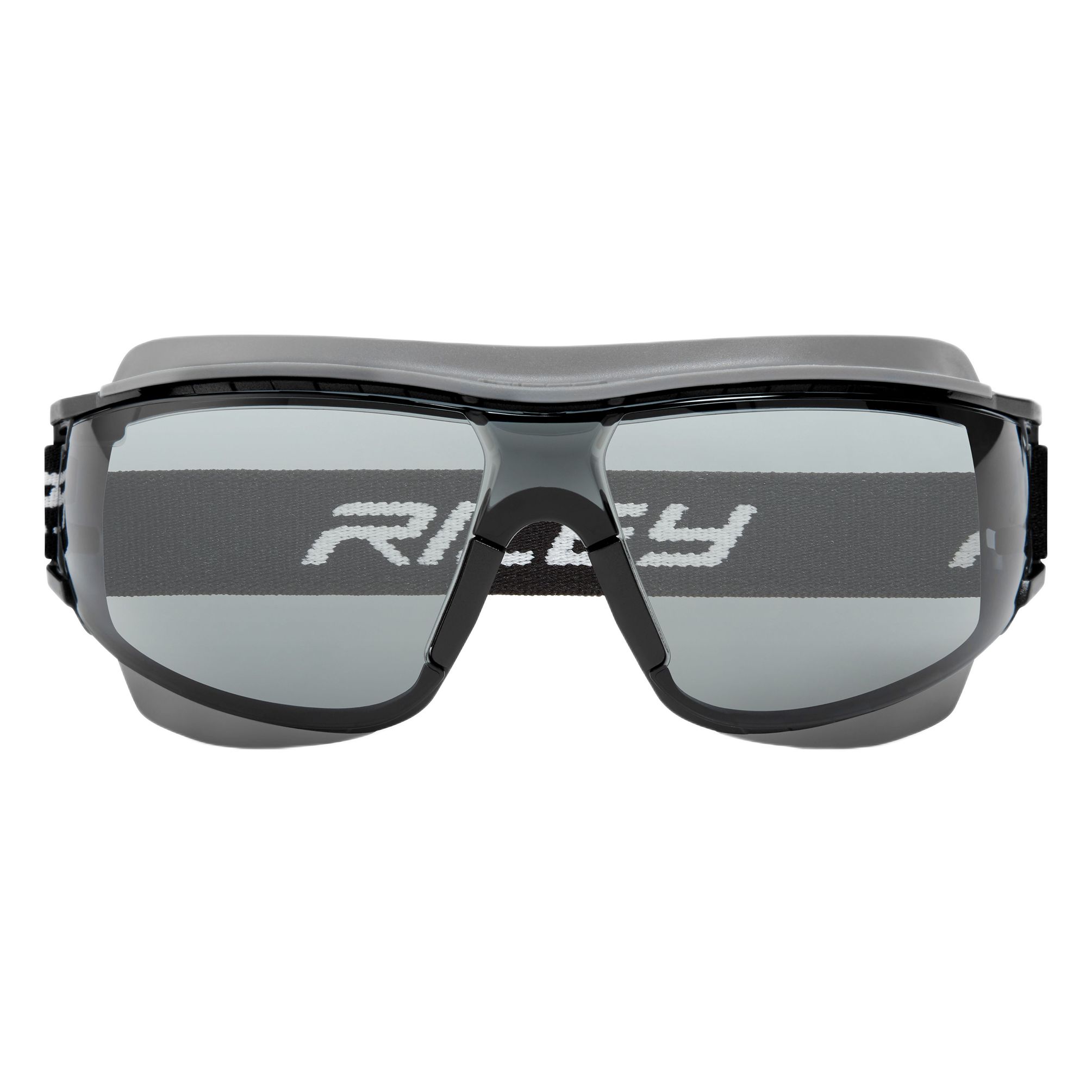 rly00581 Riley Riley Sparta Safety Glasses, Grey Polycarbonate Lens, Thermoplastic Elastomer, Thermoplastic Tr90
