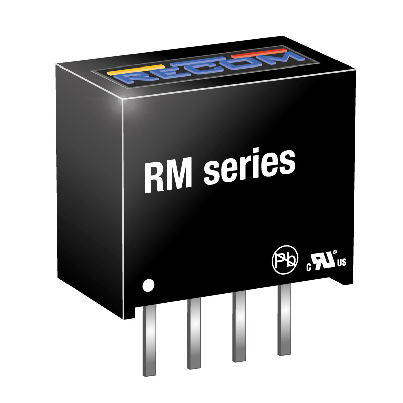 rm-3305s Recom RM DC/DC Converter, 5V dc/ 50 mA, 3.3V dc Input, 2.97V Input 2 W, Through Hole, 85 °C Max Temp -40 °C Min Temp,