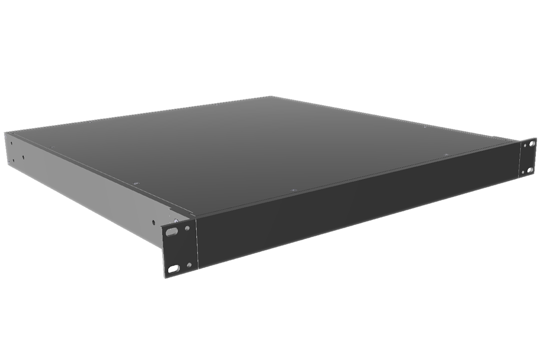 Hammond, 1 U 19 in Rack Mount Case RM Ventilated 44 mm, 422 mm 457 mm