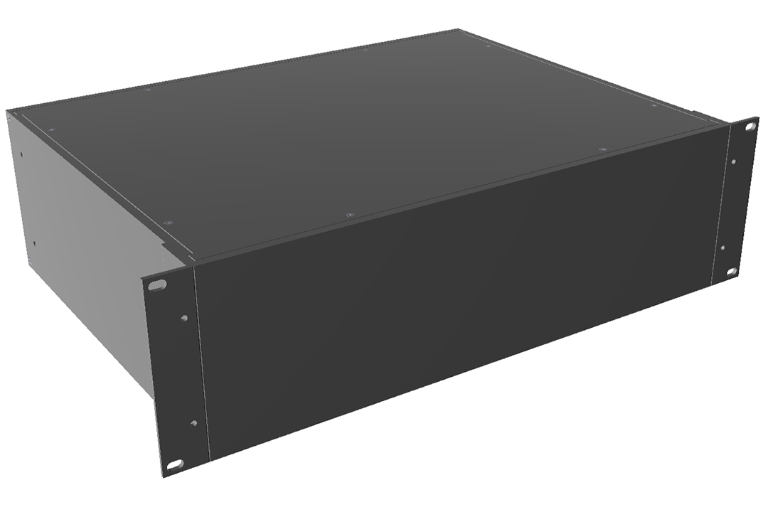 Hammond, 3 U 19 in Rack Mount Case RM 133 mm, 422 mm 330 mm