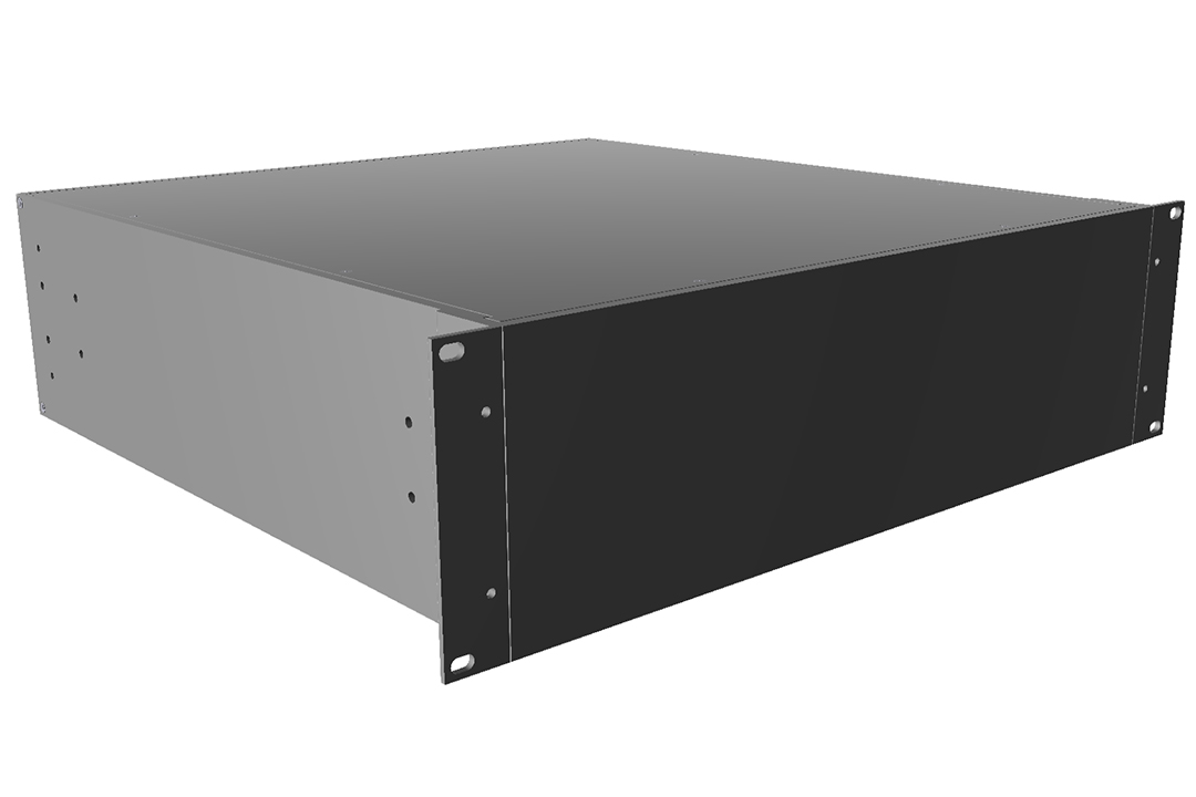 Hammond, 3 U 19 in Rack Mount Case RM Ventilated 133 mm, 422 mm 457 mm