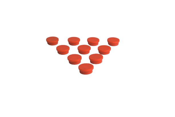 rm765o Eclipse Button Magnet 20 mm, 0.3 kg Pull 7 mm