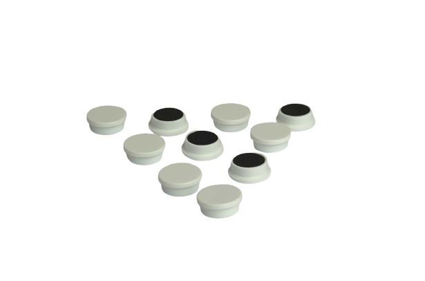 rm765w Eclipse Button Magnet 20 mm Self-Adhesive, 0.3 kg Pull 7 mm
