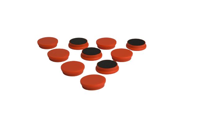 rm768o Eclipse Button Magnet 30 mm Self-Adhesive, 0.5 kg Pull 7 mm