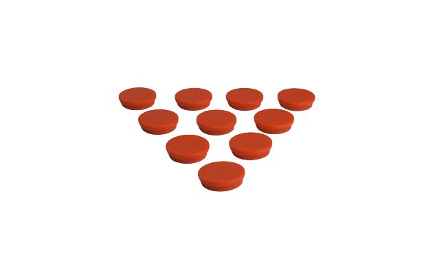 rm768o Eclipse Button Magnet 30 mm Self-Adhesive, 0.5 kg Pull 7 mm