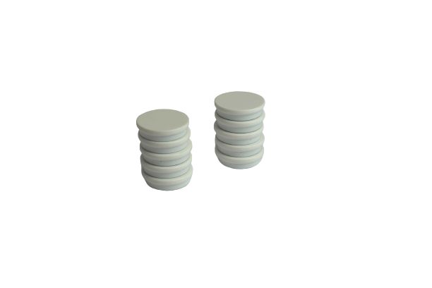 Eclipse Button Magnet 30 mm Self-Adhesive, 0.5 kg Pull 7 mm