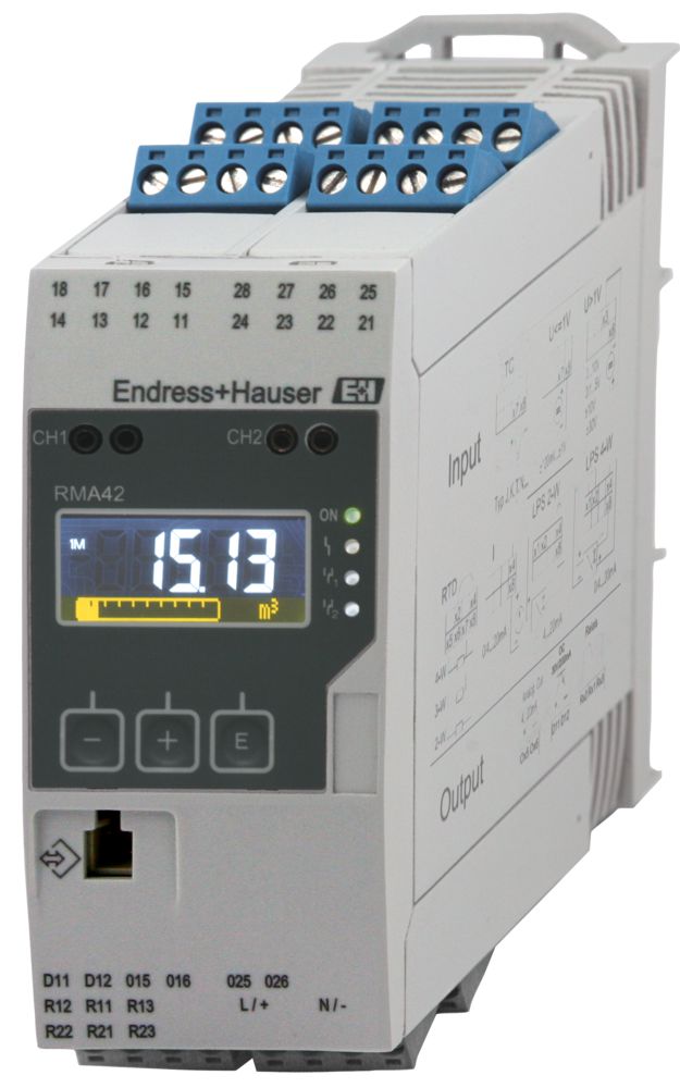 rma42-cbc Endress+Hauser RMA42 LCD Multi-Function Panel Meters for Voltage, Current