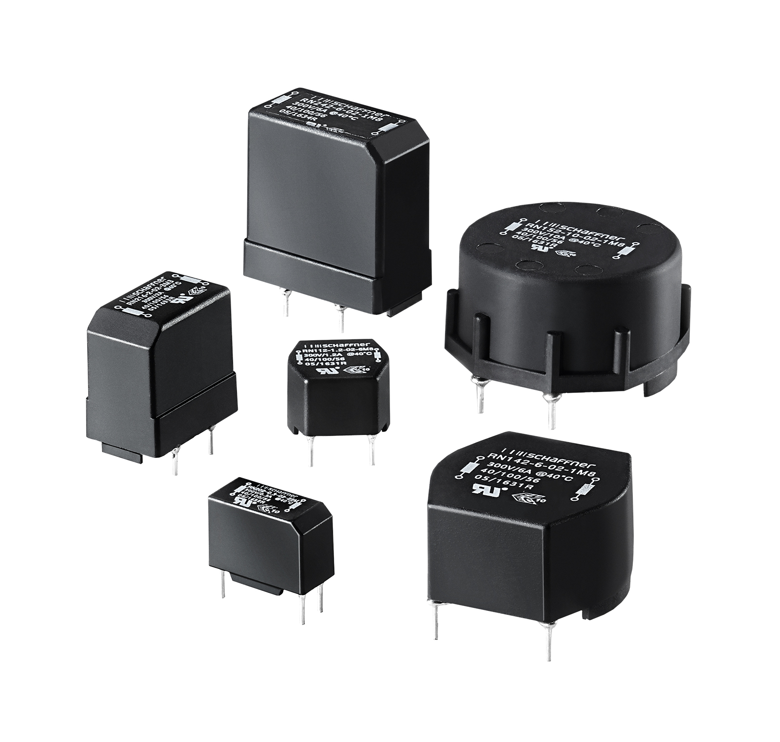 Schaffner 1.1 mH 2 A Common Mode Choke 2900 mΩ 300V ac