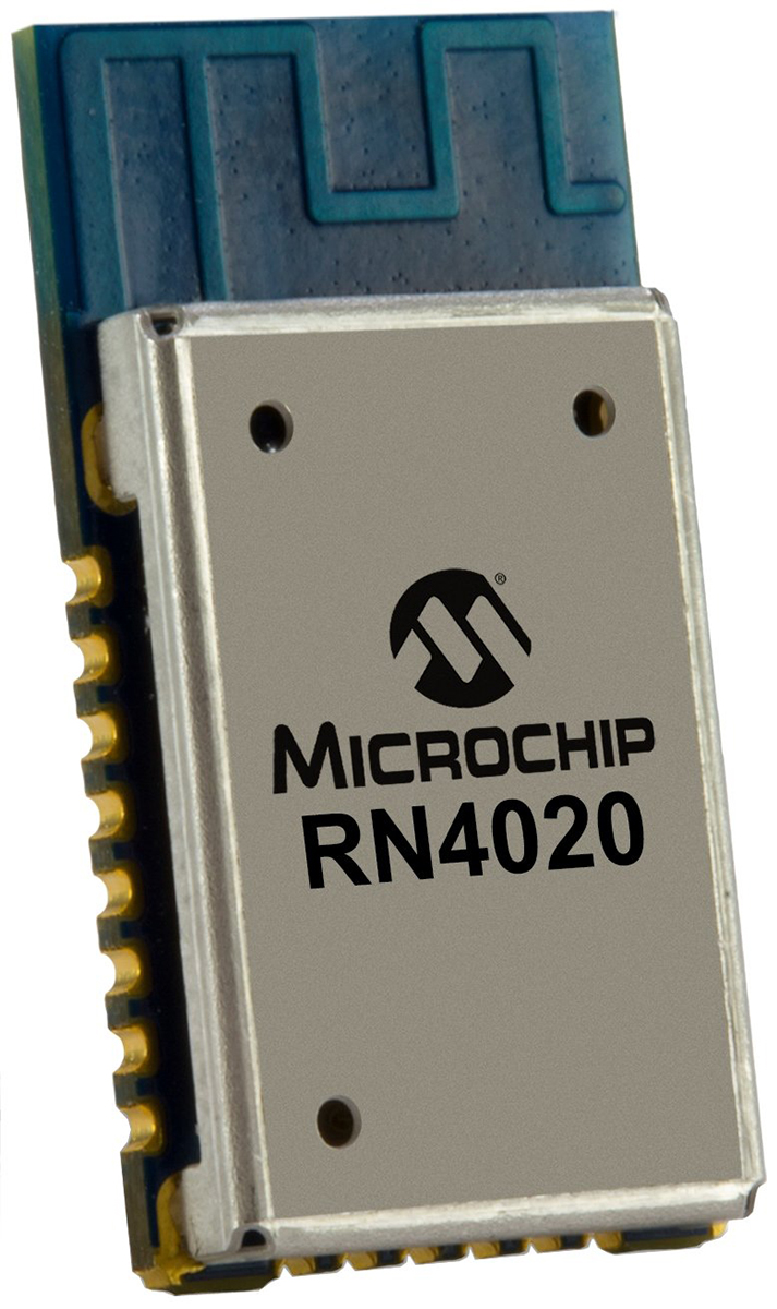 rn4020-vrm123 Microchip RN4020-V/RM123 Bluetooth Chip 4.1
