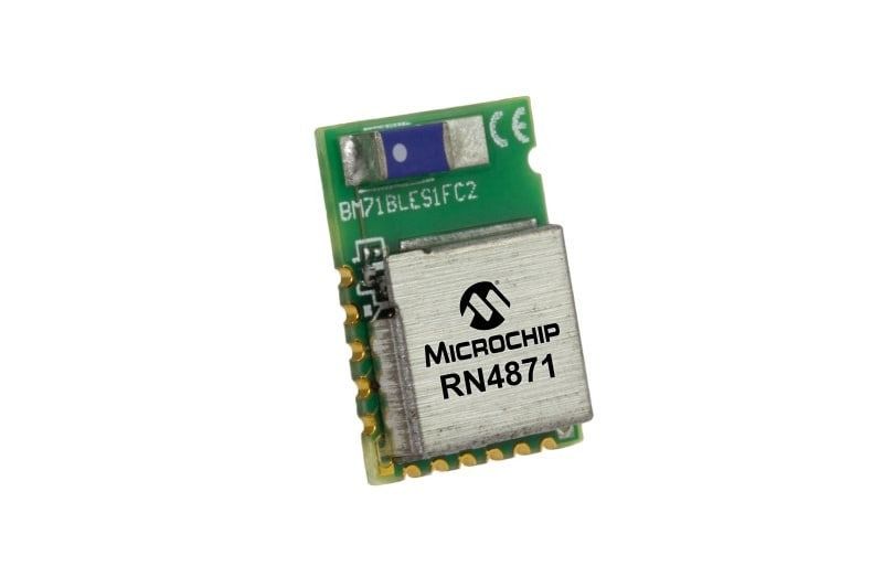 Microchip RN4871-I/RM140 Bluetooth Module 5.0