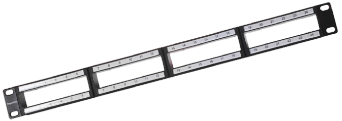 HellermannTyton Connectivity 4 Port Fibre Optic Patch Panel