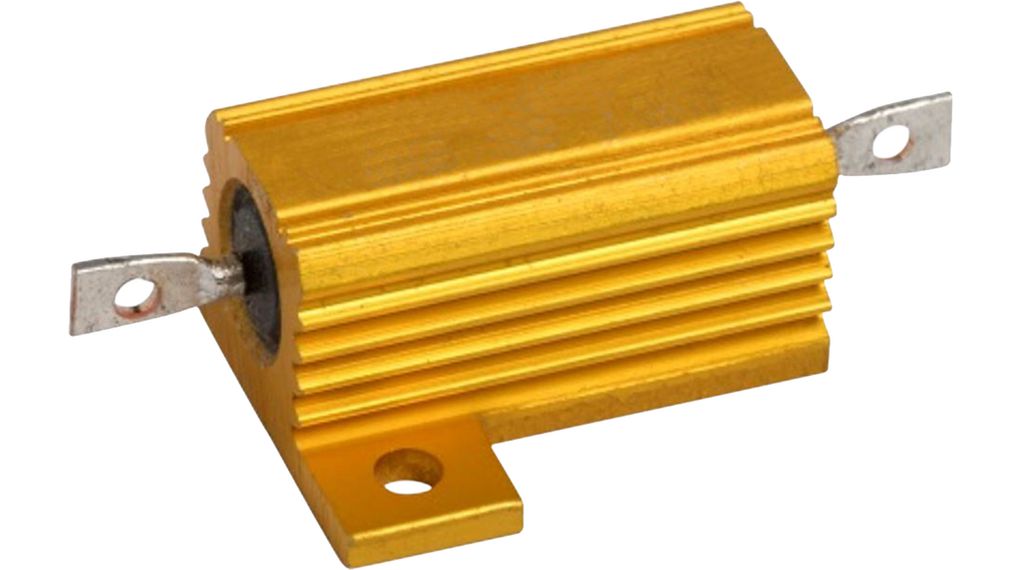 RND RND 15525 R22 J, 220 mΩ 25 W Aluminium Wirewound Fixed Resistor ±5 %