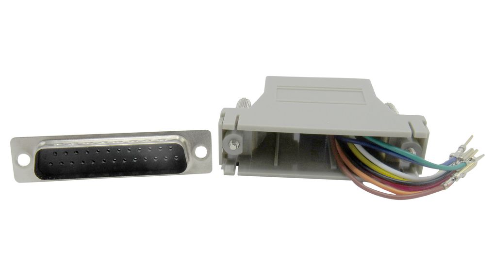 RND D-Sub Adapter RJ45 to Female 9-Way D-Sub Male