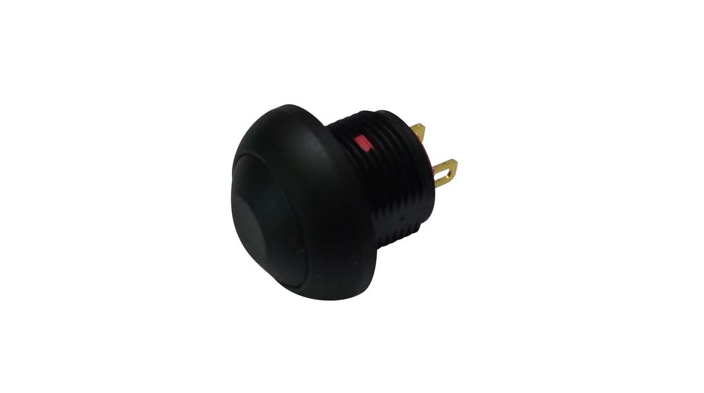 RND RND 210 Series Push Button Switch, On-Off, Panel, 13.6 mm Cutout, 1 NO, IP67, 50 V dc