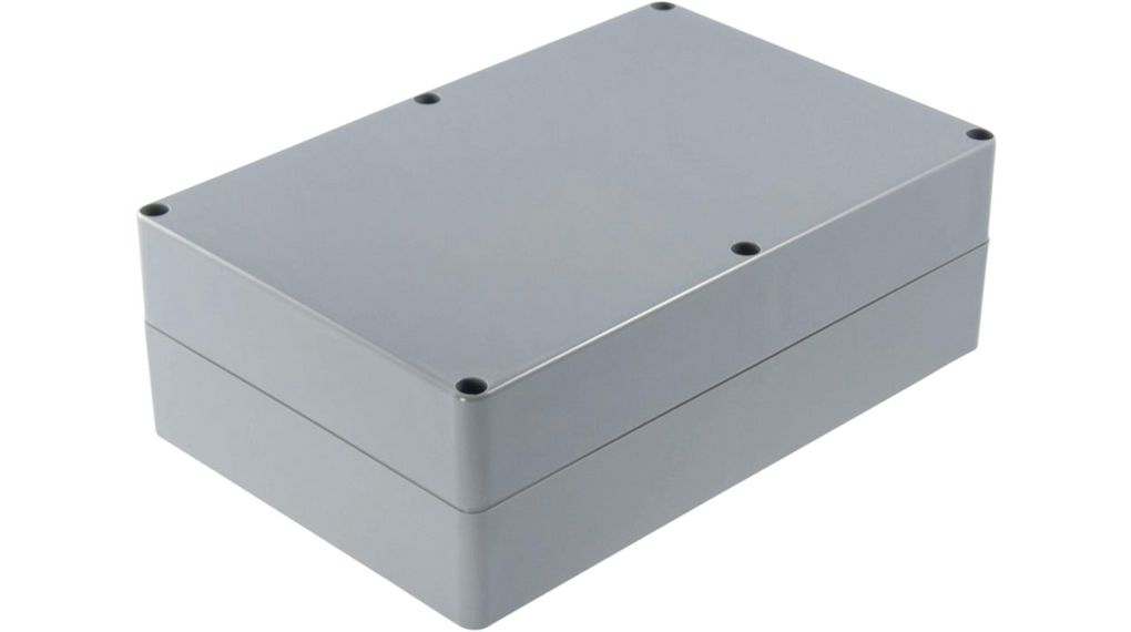 RND 455 Series Light Grey Plastic General Purpose Enclosure, IP65 75 mm, 222 mm, 146 mm