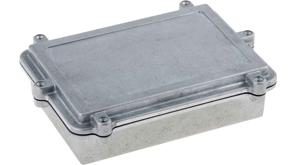 RND RND Series Clear Aluminium Alloy Enclosure, IP67 55 mm, 142 mm, 202 mm