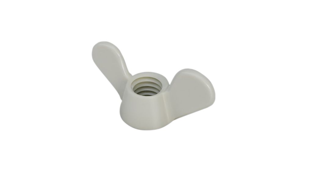 RND 20 mm Polyamide Wingnut, M4