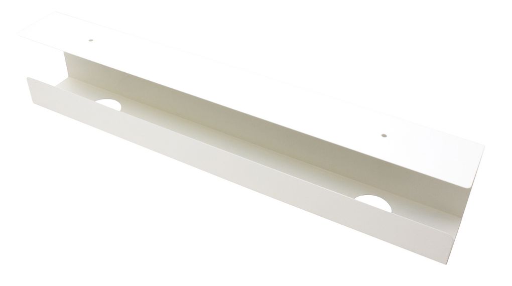 RND 600 mm White Cable Cover in Plastic